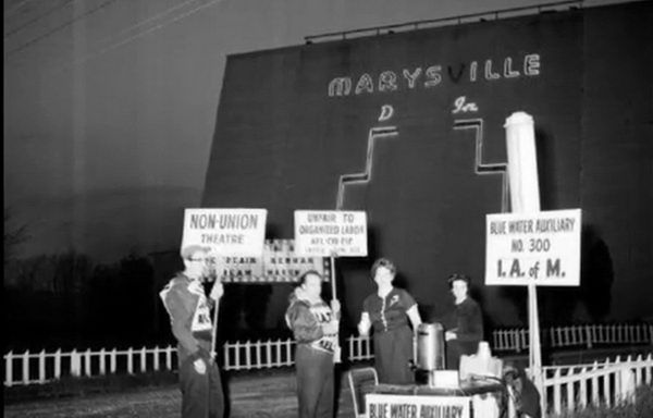 Marysville Drive-In Theatre - Old Photo